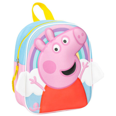 Mochila 3D Peppa Pig 27cm